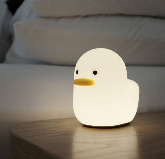 Sleepy Ducky Silicone Rechargable Night Light