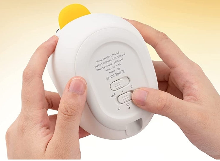 Sleepy Ducky Silicone Rechargable Night Light