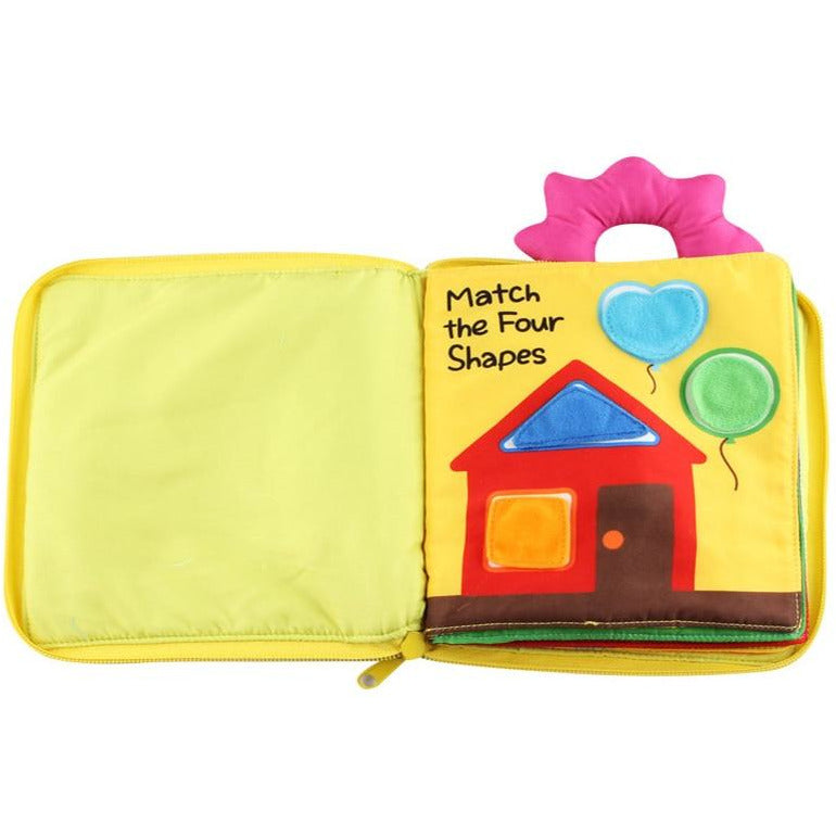 My First 3D Cloth Book Montessori Infant Early Cognitive Education