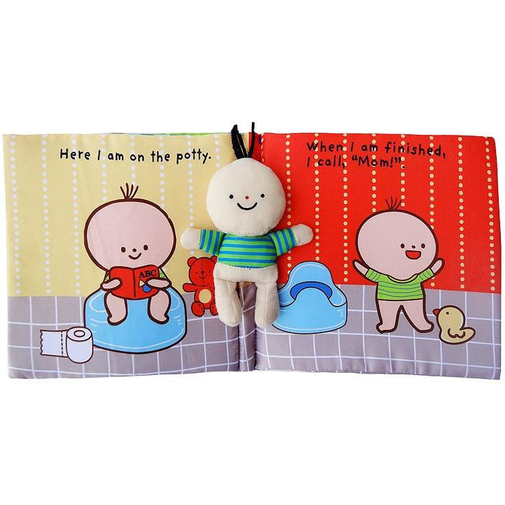 It's Potty Time - My First 3D Cloth Book Montessori Infant Early Cognitive Education