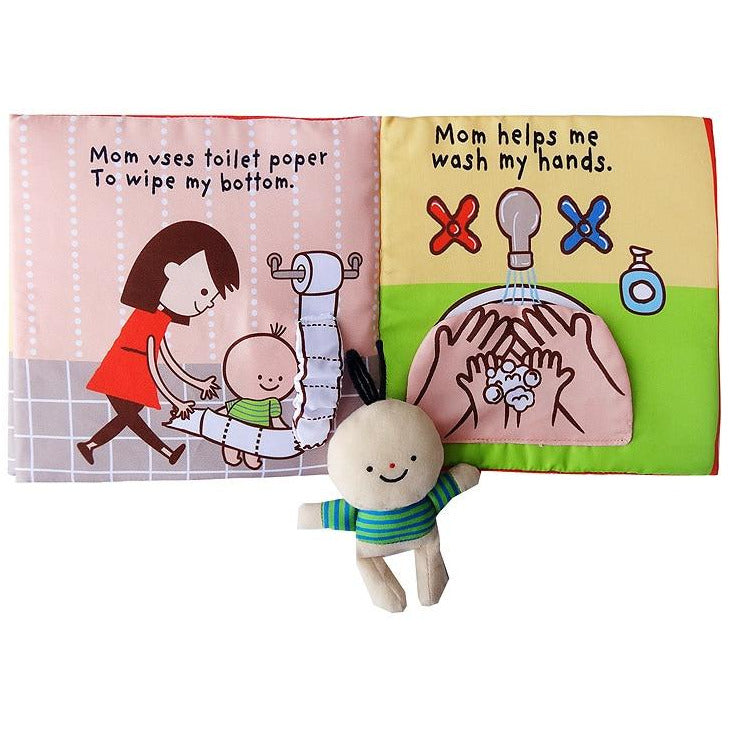 It's Potty Time - My First 3D Cloth Book Montessori Infant Early Cognitive Education