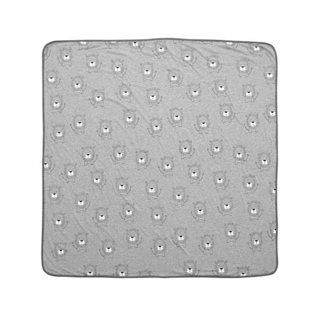 Little Paws Grey & White Nursery Blanket - In 7 Design Options