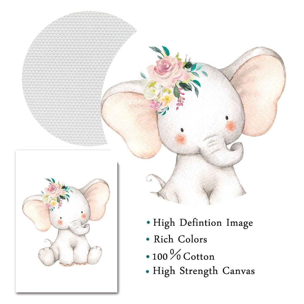 Elly Nursery Canvas Customisable