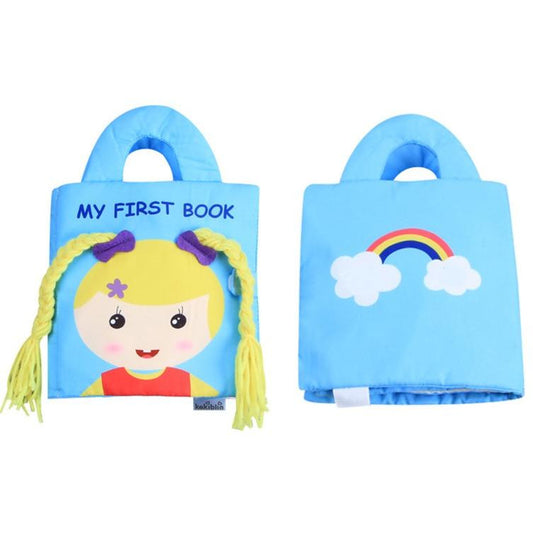 Pigtail Gal - My First 3D Cloth Book Montessori Infant Early Cognitive Education