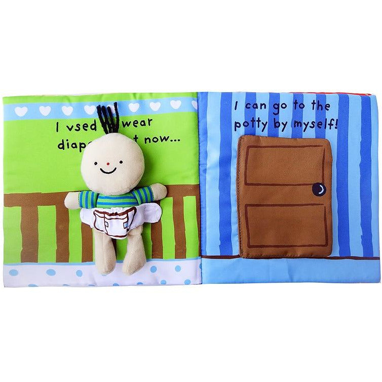 It's Potty Time - My First 3D Cloth Book Montessori Infant Early Cognitive Education