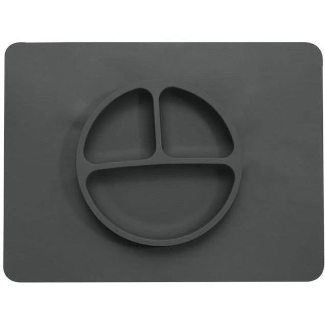 Earthy Tones Silicone Waterproof BPA & Phthalate Free Feeding Plate and Antislip Dining Placemat- In 7 Color Options